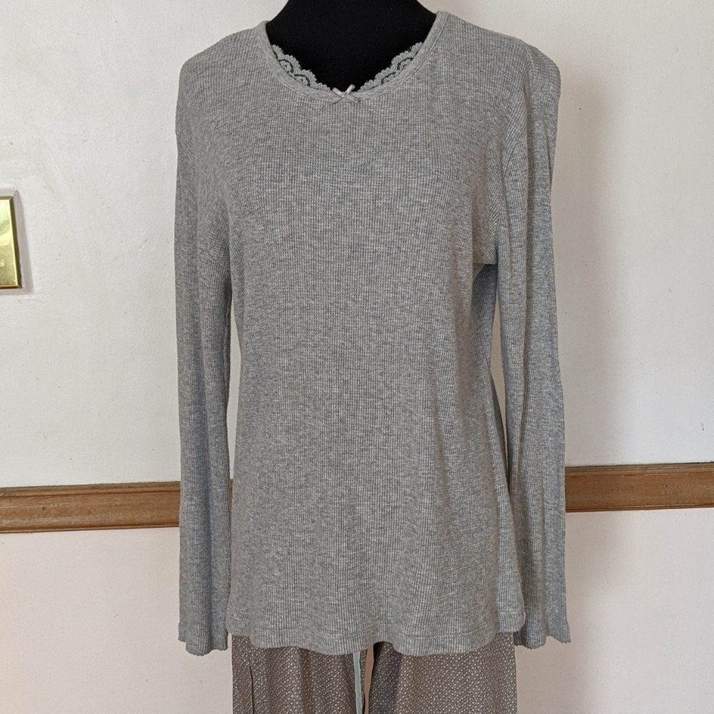 Cherokee Thermal Cotton sleepwear Top size Medium